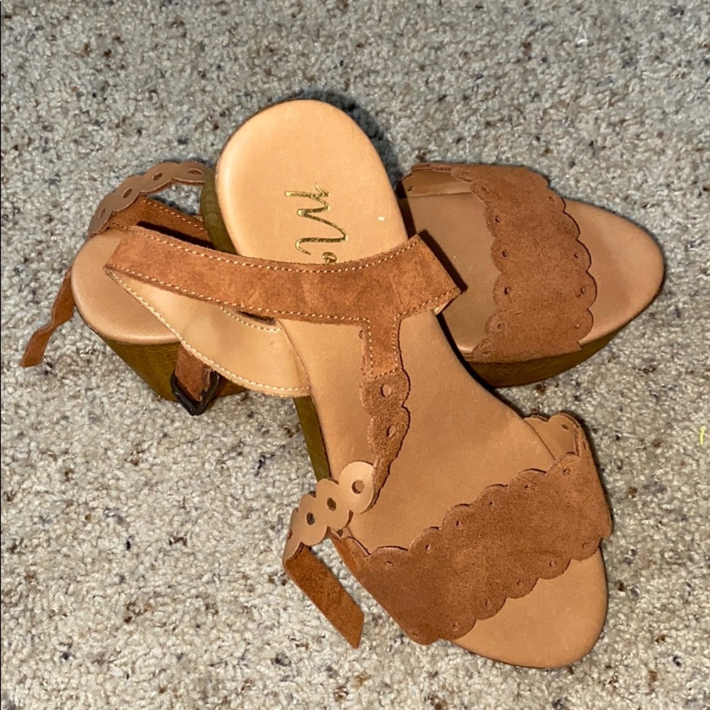 Wedge sandals!